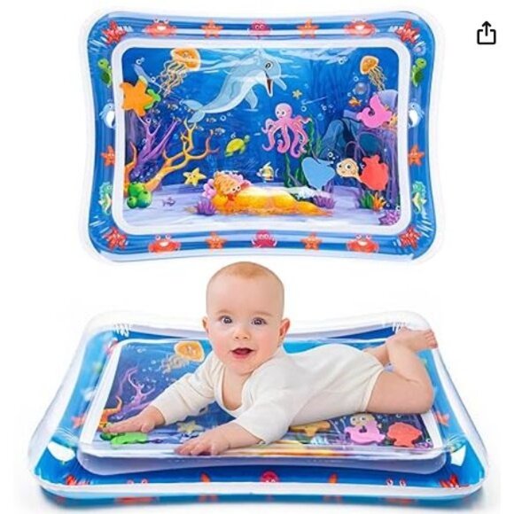 Other - Tummy Time Water Mat丨Inflatable Tummy Time Water Play Mat for Babies, (1268)
